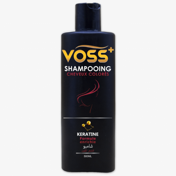 Shampoing enrichie à la KERATINE Voss+ 500ml – Image 2