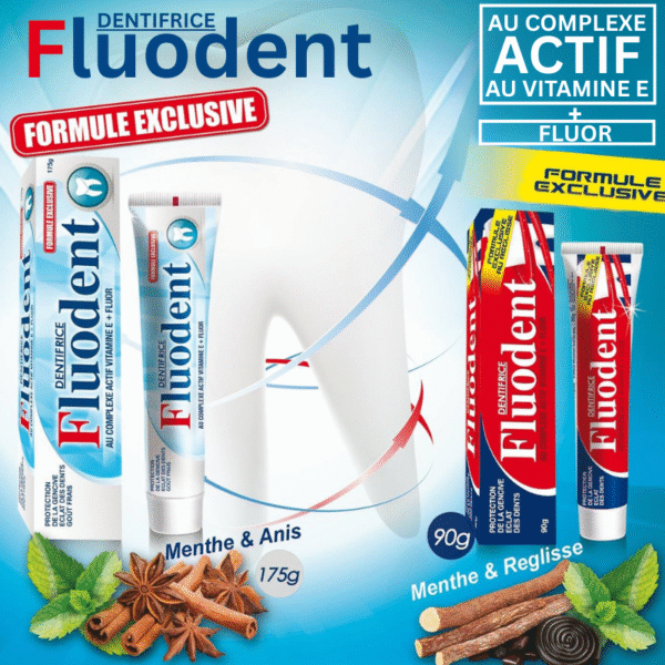Fluodent dentifrice