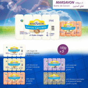 Savon Solid pack 100g*5- MARSAVON
