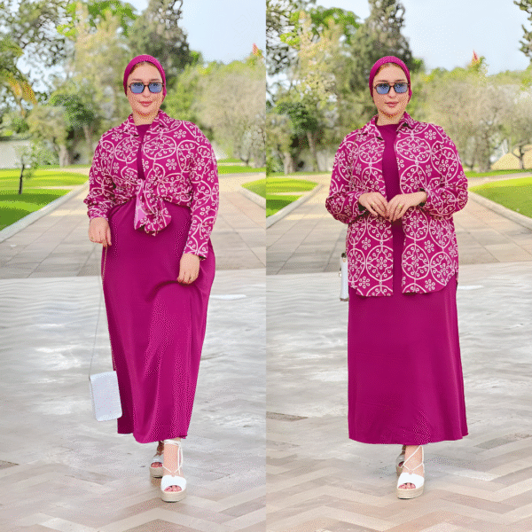 ⁦أنسومبل دوبياس كسوة مع شوميز⁩ - الصورة ⁦2⁩