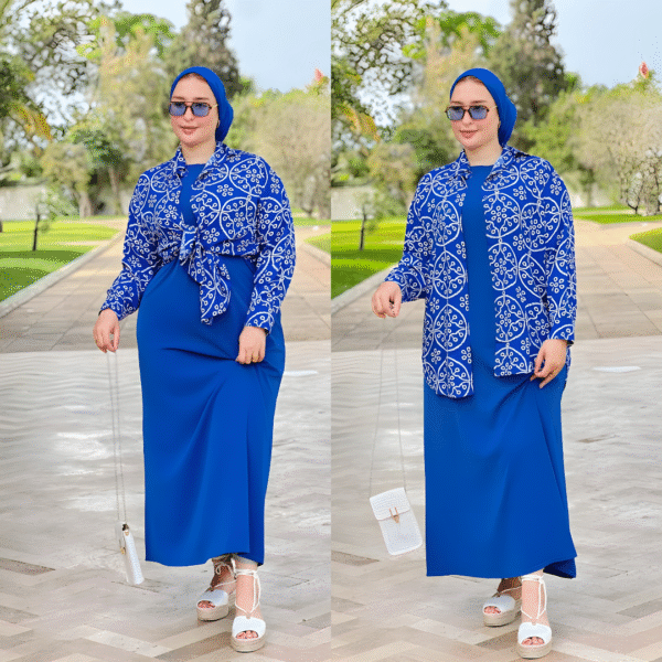⁦أنسومبل دوبياس كسوة مع شوميز⁩ - الصورة ⁦4⁩
