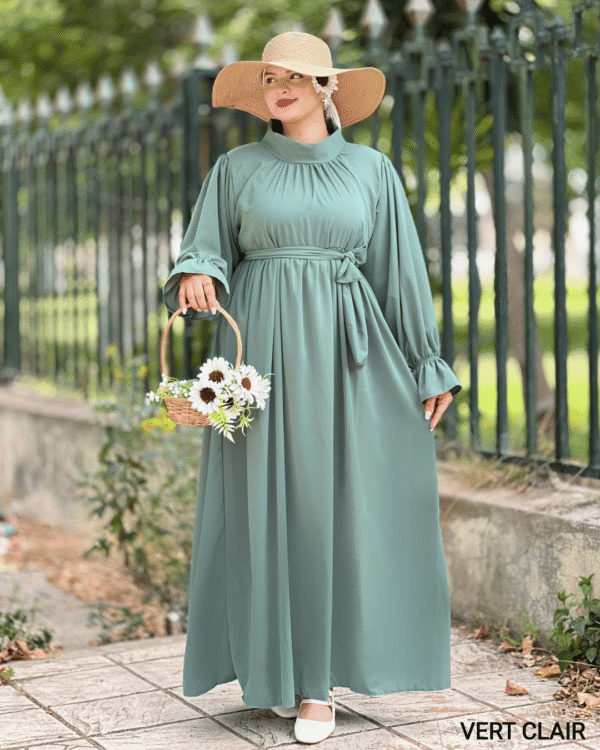 ✨ عباية صيفية خفيفة وراحة فاخرة 💙 – Image 5