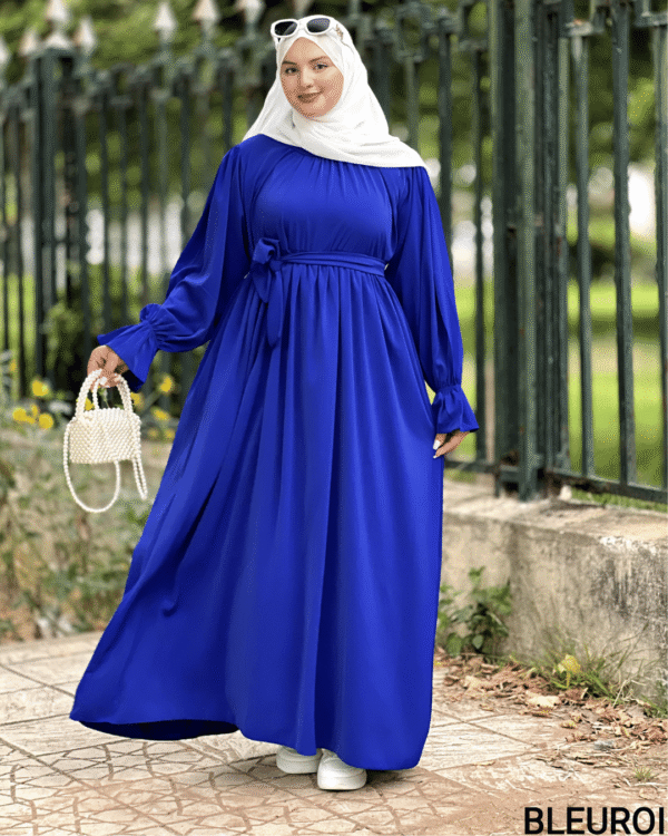 ✨ عباية صيفية خفيفة وراحة فاخرة 💙 – Image 8